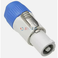 Connecteurs d'alimentation AC circulaires DIN 3 broches 250V 20A Nac3mpa verrouillables Neutrik pour éclairage de scène et écran LED