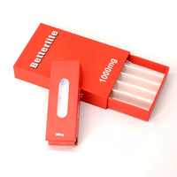 Nouveaux dossiers en papier kraft recyclables de haute qualité, personnalisés, avec laminage mat, gaufrage, revêtement UV, taille personnalisée
