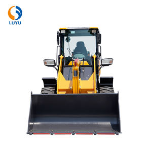 LUYU Compact Mini Wheel Loader dengan Kemampuan Kemudi Presisi, Loader Depan Kecil Serbaguna yang Dilengkapi Komponen Inti Mesin, Pompa, Bantalan, dan Gearbox - Product Image 4