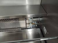 Four à rôtissoire horizontal commercial au gaz, gril rotatif automatique pour poulet