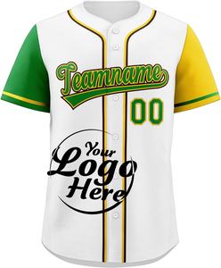 Y2k Streetwear Tee Tops Chemises Graphic Tees Heavyweight Streetwear uniforme tee Baseball Jersey Boutonné Chemises À Manches Courtes - Product Image 6