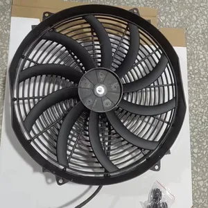 16inch 180W Black Universal Electrical Air Cooling Fan 12v 24v