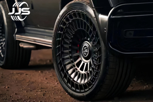 JJSEES Nouvelles jantes en alliage forgées concaves profondes 18-22 pouces, noires, tout-terrain, pour Mercedes Classe G G500 <span class=keywords><strong>AMG</strong></span> G63 - Product Image 5