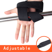Ceinture de musculation ajustable en nylon personnalisée avec bande de soutien antidérapante pour le poignet pour la musculation