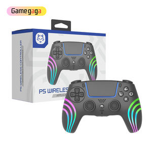 Manette de jeu sans fil HS-PS5230 avec double vibration, joystick lumineux RGB pour P5, accessoires de jeu PC - Product Image 6