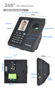 Biometric <strong>Cloud</strong> <strong>Software</strong> <strong>Support</strong> Secondary Redevelopment API SDK Facial Time Recorder - Product Image 5