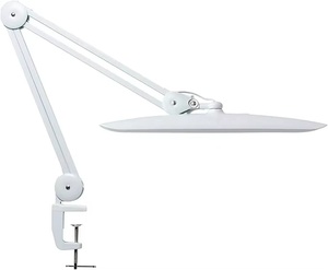 Lampe de bureau à clous à LED avec pince, 117 LEDs, 2200 lumens, 20 pouces, bras pivotant en métal, lampe de travail pour la lecture, bureau - Product Image 1