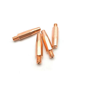 Punta de Contacto Personalizada de Cromo-Zirconio-Cobre Cucrzr de 9x45 mm, Rosca M6 de 1.4 mm para Soldadoras <span class=keywords><strong>MIG</strong></span> en Oferta - Product Image 4