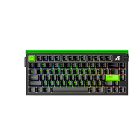 Clavier mécanique Attack Shark R85HE avec arbre magnétique, boîte lumineuse, filaire, RVB, jeu, faible latence, RT