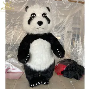 Panda toy cartoon costume event decoration inflatable panda costume for advertising campaign