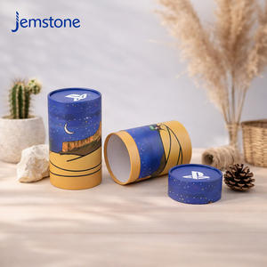 บรรจุภัณฑ์ทรงกระบอกสำหรับอาหารแบบกำหนดเอง รีไซเคิลได้ ทำจากกระดาษแข็งเกรดอาหาร สำหรับบรรจุช็อกโกแลต บิสกิต และขนมหวาน - Product Image 3