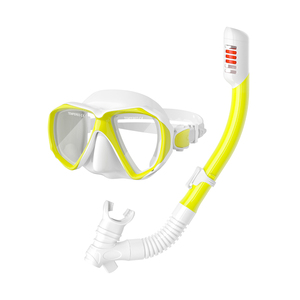 Best Seller Kids Snorkeling Set Colorful Última versión Tubo seco con máscara <span class=keywords><strong>de</strong></span> esnórquel con protección UV para natación y Deportes - Product Image 1