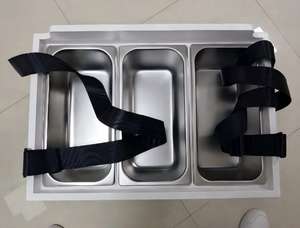 Bandejas de Madera con Correa, Bandeja Gastronorm, Bandeja para Servir en Noches de Cine, Porta Palomitas de Maíz - Product Image 5