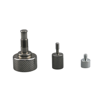 Pièces usinées CNC en acier inoxydable sur mesure de haute qualité, boulons et écrous à ailettes, services d'usinage CNC, fabrication métallique