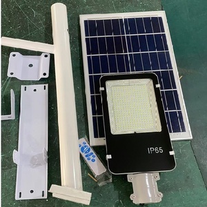 Farola Solar LED de 100W de Alto Lumen con Certificación ROHS, IP66, Cuerpo Dividido, Batería de Litio, Sensor de Movimiento para Carretera/Jardín, Aluminio - Product Image 5