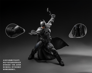 Figura de Acción INART Arkham Origin Bat-mans 1/12, Muñeco Articulado Eternal Fight Hero de 6 Pulgadas, Modelo de Colección - Product Image 2