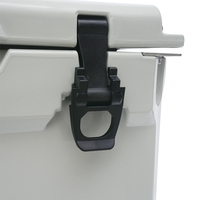 Glacière Rotomoulée Moderne Écologique pour Pêche et Chasse, Réfrigération par Absorption, Capacité 35QT, Maintien de la Glace 5 Jours, Bouchon de Vidange