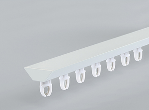 <span class=keywords><strong>Rail</strong></span> de <span class=keywords><strong>rideau</strong></span> en V <span class=keywords><strong>sans</strong></span> perçage, <span class=keywords><strong>rail</strong></span> de <span class=keywords><strong>rideau</strong></span> silencieux en alliage d'aluminium ultra-fin avec ruban adhésif - Product Image 2