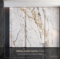 HILITE 1200x2600x6mm BookMatch Porselen Slab Sintered Stone Tile untuk Meja Makan, Meja Dapur, dan Kitchen Island