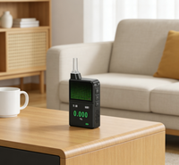 H3Pro Nouveau testeur d'alcoolémie rapide avec affichage numérique LCD et sortie de données