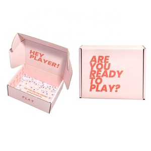 Medium Corrugated Cardboard Mailer <b>Boxes</b> Recyclable Small Corrugated Gift <b>Boxes</b> with UV Coating Printing Flower Design - Product Image 6