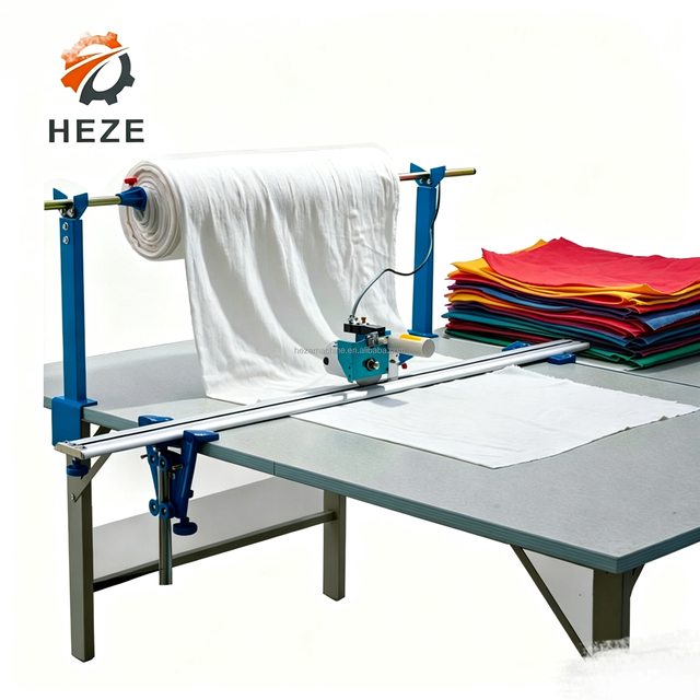 Automatic Straight Knife Table Textile Cloth End Cutter Vertical Roller Blinds Curtain Pvc Fabric End Edge Cutting Machine