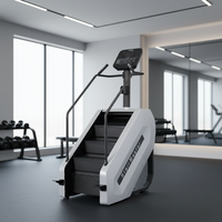 Appareil de fitness commercial électrique pour grimper les escaliers, machine d'entraînement en acier, équipement de cardio-training intérieur, réglable et antidérapant