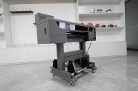 Printer UV DTF 3D XINMEI A1, UV TPU 9060, Print Head I3200, Printer Karet Silikon Jersey Sepak Bola Custom