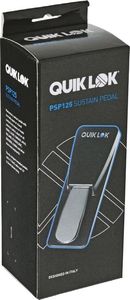 QUIK LOK - PSP/125, Pédale de sustain pour piano, Contact momentané, Commutateur de sélection de mode, Revêtement en caoutchouc, Câble de 1,8 m, Prise de 6,3 mm, Noir - Product Image 5
