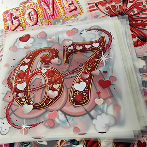 Diseño <span class=keywords><strong>de</strong></span> Transferencia DTF para San Valentín 2026, el Más Popular, Listo para Presionar, Transferencias Térmicas Personalizadas, Adhesivo <span class=keywords><strong>de</strong></span> Impresión para Logotipos <span class=keywords><strong>de</strong></span> Camisetas - Product Image 1