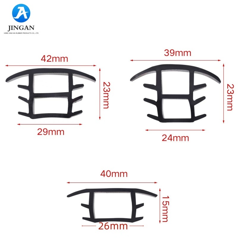 T-shaped Solar Photovoltaic Panel Sealing Strip EPDM Movable House Filling Waterproofing Sound Insulation Silicone Rubber Strip