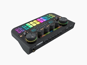 Huayi Voice X1 Sound Crad puede <span class=keywords><strong>cambiar</strong></span> la <span class=keywords><strong>voz</strong></span> con reverberación para Youtube Podcast Live Streaming - Product Image 3