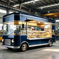 Cuisine mobile d'extérieur, remorque alimentaire sur mesure, camion de restauration rapide pour barbecue et vente de rue