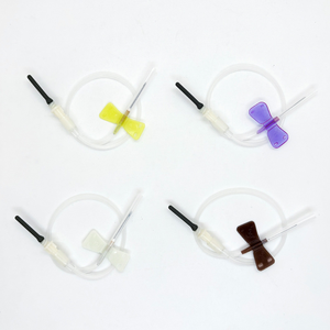 ผลิตเข็มปลอดภัยแบบปีกผีเสื้อสำหรับเก็บเลือดสัตว์ ใช้แล้วทิ้ง ผลิตจากพลาสติก ได้รับการรับรองมาตรฐาน CE ISO - Product Image 3