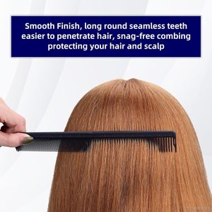 Professional Plastic Antistatic Barber <b>Comb</b> Custom Logo Hair Cutting <b>Comb</b> Salon Hairdressing <b>Comb</b> - Product Image 6