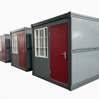 Maisonnette préfabriquée moderne pliable de 20 pieds en panneaux sandwich, écologique et extensible, idéale pour les zones froides en hiver