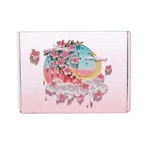 批发可生物降解纸质邮件盒运输邮件盒刚性礼品盒适用于小型企业 - Product Image 6