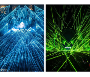 Lightful 40W RGB Escáner de alta velocidad DJ <span class=keywords><strong>Sky</strong></span> Concierto Proyector láser FB4 IP65 Impermeable Animación al aire libre Luces de escenario - Product Image 2