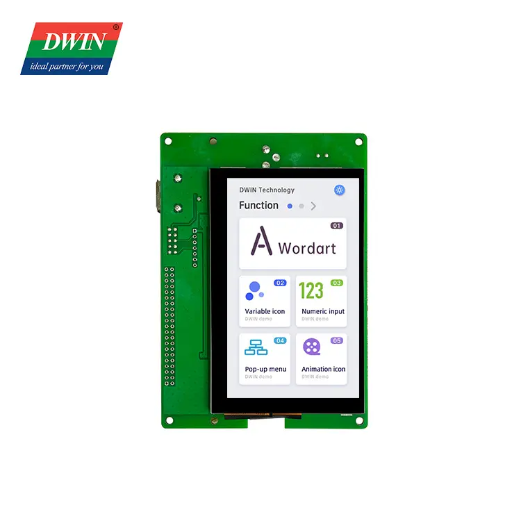 4.3 Inch 480*800 Pixels Resolution 262K Colors Working with STM32 IPS TFT LCD Display HMI Capacitive Touch Screen Panel
