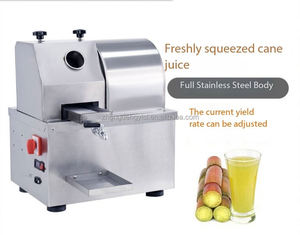 Machine à jus de canne à sucre électrique 220V, machine à canne à sucre commerciale pour usage en magasin - Product Image 2