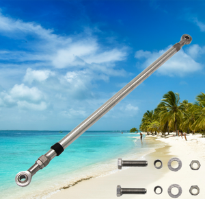 Nouvelles bielles réglables en acier inoxydable antirouille pour moteurs hors-bord bicylindres à <span class=keywords><strong>6</strong></span> cylindres pour bateaux multi-moteurs - Product Image 4