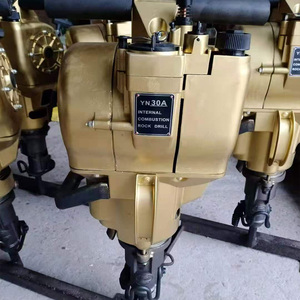 QIYUN Rotary Drilling <strong>Rig</strong> Gasoline Powered Portable <strong>Mining</strong> Stone Drilling Machine with Motor YN27C - Product Image 3