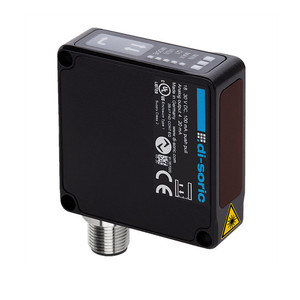 Capteur de distance Di-Soric Lat-52, sortie analogique 18-30 Vdc, interrupteur de proximité, capteur photoélectrique, ingénierie électrique - Product Image 1