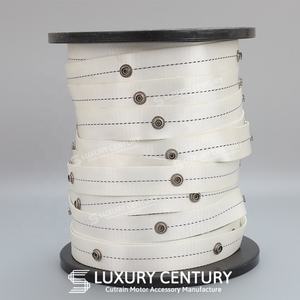 Accesorios para Cortinas de Bautizo con Hebilla Colgante de Tela en Forma de Ola Motorizada al por Mayor para Rieles y Barras de Cortinas &<span class=keywords><strong>amp</strong></span>; <span class=keywords><strong>amp</strong></span>; - Product Image 6