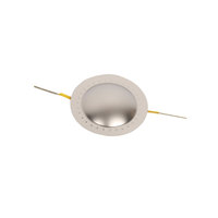 Accessoires de pilote de haut-parleur passif avec diaphragme en titane 44.4mm klaxon tweeter bobine vocale klaxon pour haut-parleur à Membrane