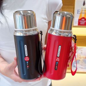 Roman <b>Thermos</b> Cup 316 Stainless Steel Large Capacity Insulated Water <b>Bottle</b> For Outdoor Camping Use - Product Image 2