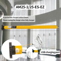 A-OK AM25 Smart Indoor Roller Blinds Motor Tabung Listrik Penggerak Logam