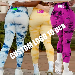 Leggins Tye Dye Ropa Deportiva Mujer Tendencia 2024 Leggins Tie Dye Leggings estampados para mujeres Tie Dye Yoga Pantalones - Product Image 2