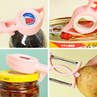 7 en 1 2024 nouveaux ustensiles de cuisine multifonctionnels Gadget éplucheur de fruits et légumes ouvre-bouteille de bière accessoires pour la maison
