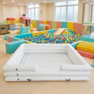 <span class=keywords><strong>Piscine</strong></span> gonflable blanche en PVC commerciale sauter maison de rebond <span class=keywords><strong>piscine</strong></span> à balles piscines océaniques pour les enfants - Product Image 5